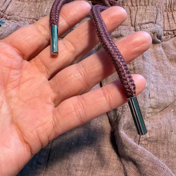 Athleta linen drawstring pants - size 4 - Picture 7 of 11